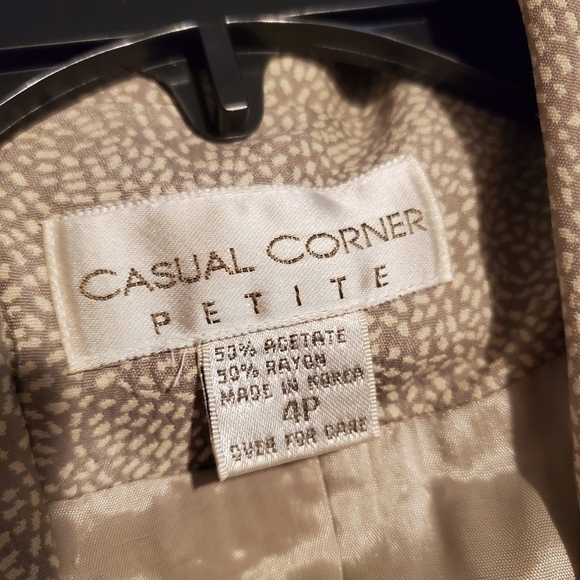 CASUAL CORNER 2PC SKIRT & JACKET - Picture 5 of 7